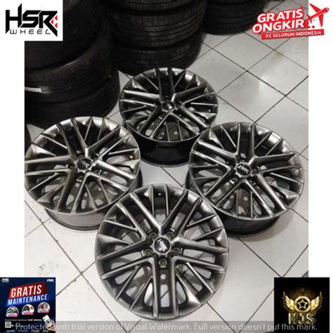 Jual Velg Second Model Vertical Hsr Ring Pas Buat Innova Crv Rush