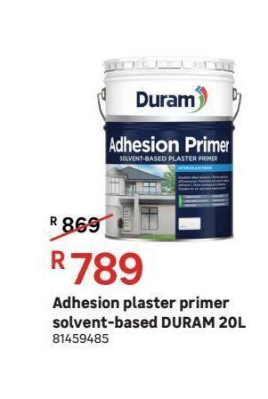 Adhesion Plaster Primer Solvent Based Duram L Offer At Leroy Merlin