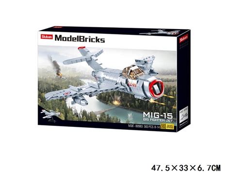 2 Klocki LEGO Zestaw Samolot Radziecki MIG 15 WW 11557790815