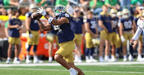 How The Notre Dame Wide Receivers Have Shown Growth In 2023