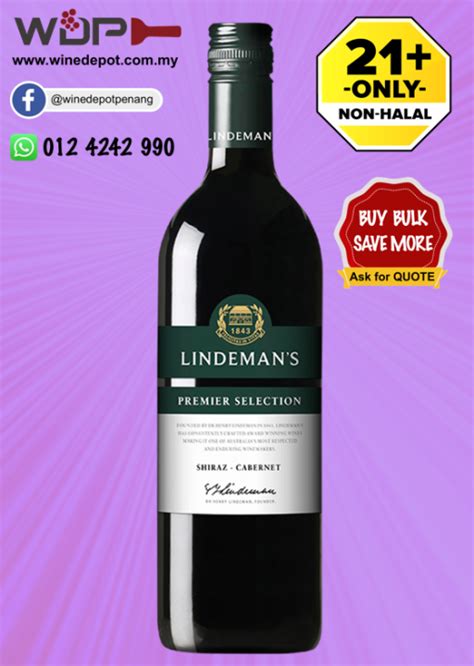 Lindemans Premier Selection Shiraz Cabernet Lindeman Lindemans Lazada