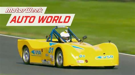 Taking An Evsr Electric Vehicle Sports Racer To The Track Motorweek