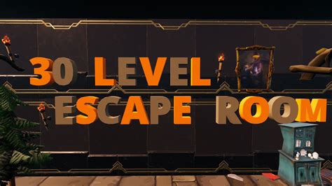 Levels Escape Room By Pessi Fortnite Creative Map