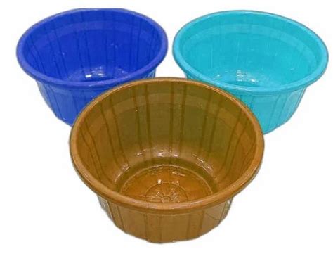 Mustard 55L Plastic Tub Size 13 Inch At Rs 135 Piece In Kanpur ID