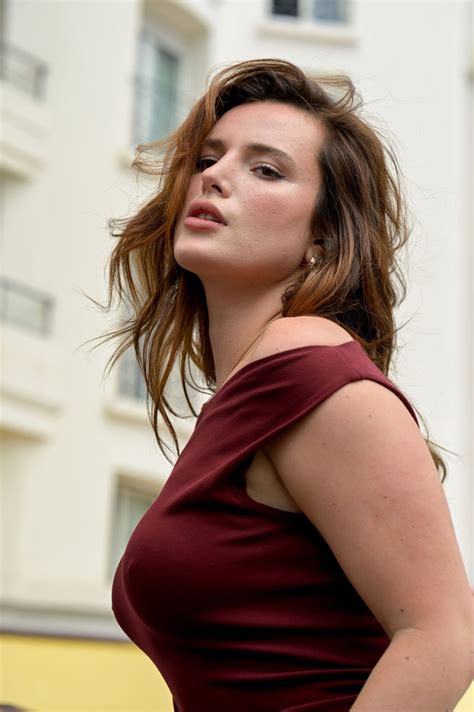 Bella Thorne Braless Pierced Nipples Cannes Hot Celebs Home