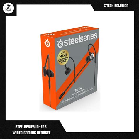 STEELSERIES TUSQ IN-EAR WIRED MOBILE GAMING HEADSET – Z TECH SOLUTION ...