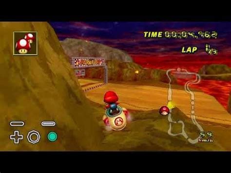 Grumble Volcano (Glitch) - 16.591 - Niyake : r/MarioKartWii