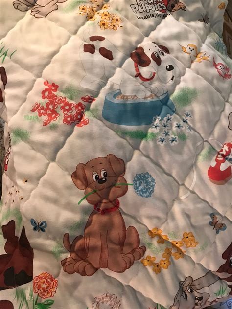 Vintage Pound Puppy Bedding Set. 1985 Pound Puppy Twin Sheets. Pound Puppy Blanket. Pound Puppy ...