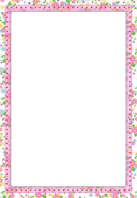 14 Free Printable Paper Border Designs Images Free Printable Spring