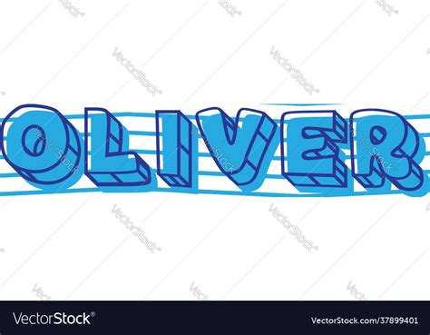 Oliver Royalty Free Vector Image - VectorStock