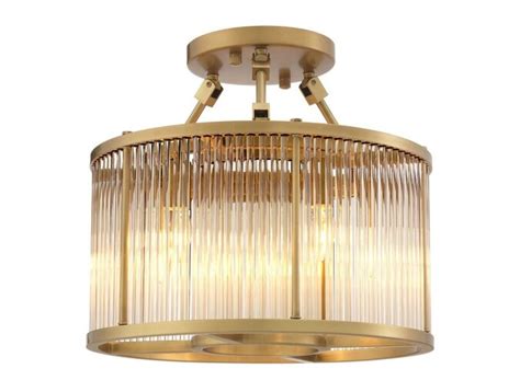 Eichholtz Ceiling Lamp Bernardi S Bronze Wilhelmina Designs