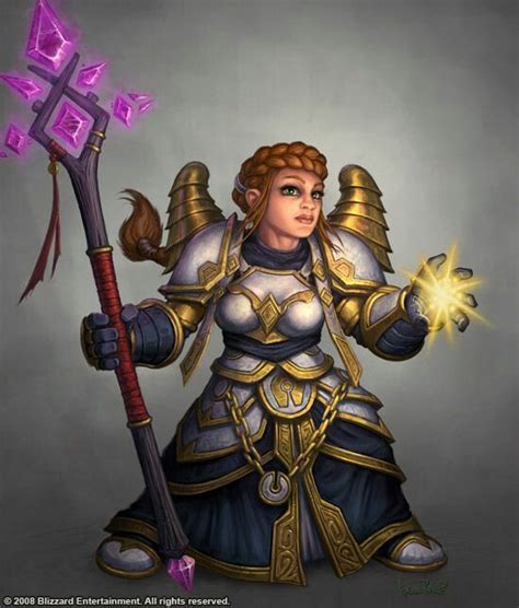 Female Dwarf Cleric Wizard Or Paladin Female Dwarf Fantasy Dwarf World Of Warcraft