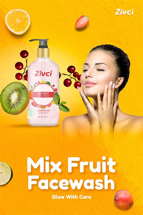 Buy Zivci Mix Fruit Face Wash Online At Best Prices In Ahmedabad India