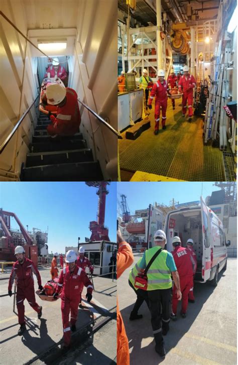 CMS HOLDS A CONFINED SPACE RESCUE DRILL