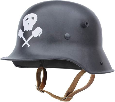 Amazon.com: Epic Militaria Replica WW1 German M16 Helmet - Skull and ...