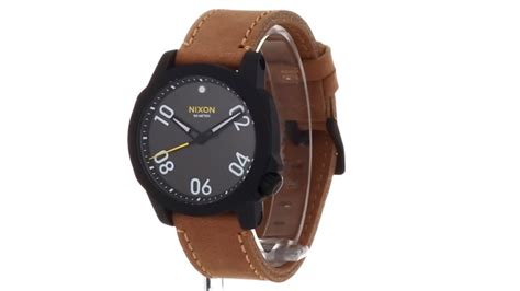 Nixon Ranger 40 Leather Sku 9311607 Youtube