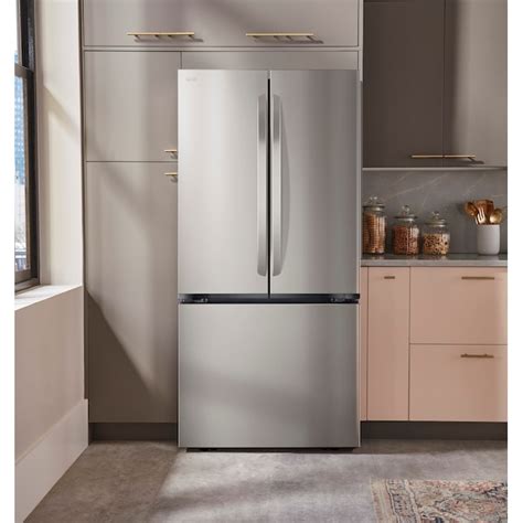 Lg Counter Depth Counter Depth Max 208 Cu Ft French Door Refrigerator