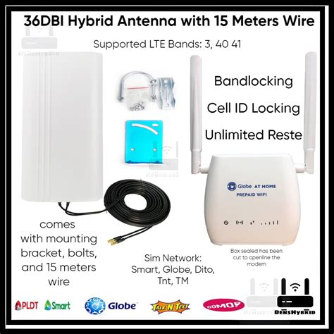 Zlt S10g Openline Modem With 36Dbi Hybrid Antena 15 Meters Wire