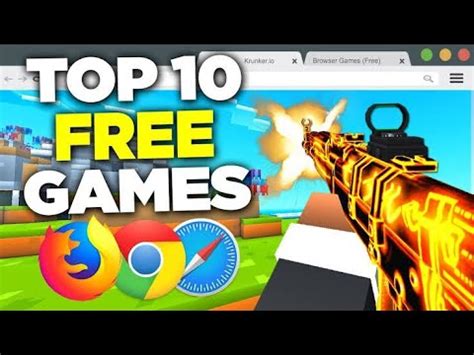 Top Browser FPS Games You Can Play For Free 2023 YouTube