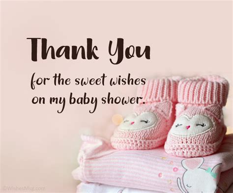 70 Baby Shower Thank You Messages And Wording Wishesmsg 60 Off