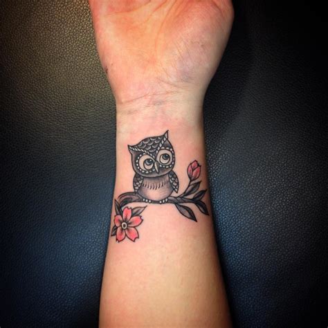 Owl Wrist Tattoos Designs Ideas And Meaning Tattoos For You