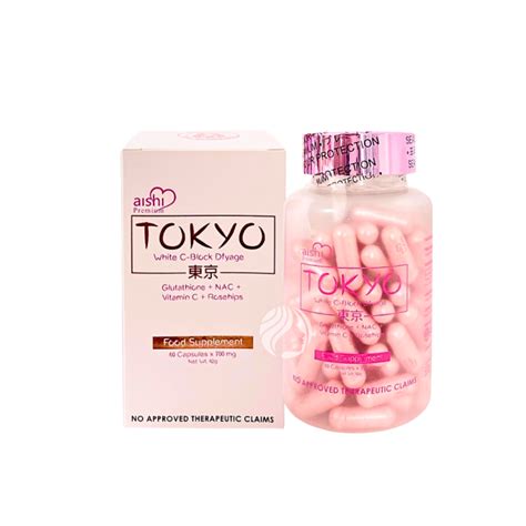 Aishi Tokyo Glutathione Capsules Collagen Vitamin C Whitening