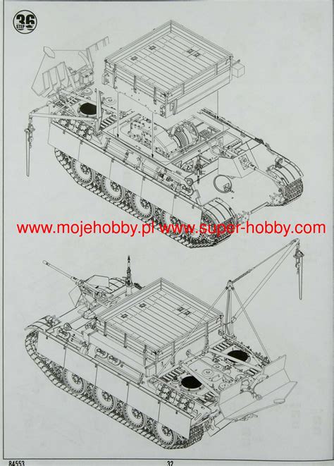 German Sd Kfz Bergepanther Ausf G Hobby Boss