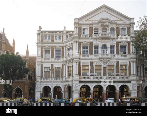 Mumbai Maharashtra India Army And Navy Building Of Mumbai Editorial