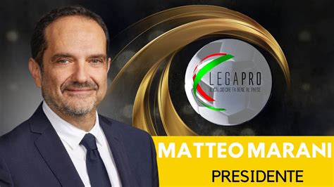 Habemus Nuovo Presidente Matteo Marani Youtube