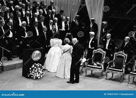 NOBEL PRIZE CEREMONY in STOCKHOLM SWEDEN Editorial Stock Photo - Image ...