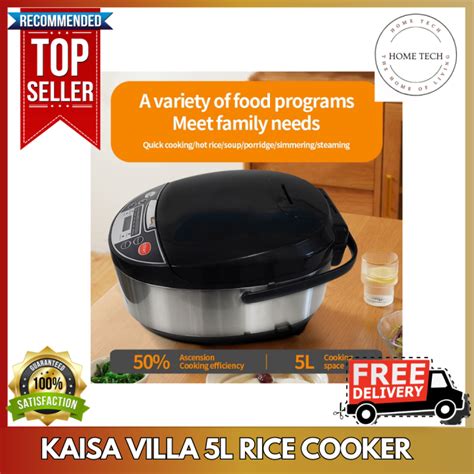 Kaisa Villa Rice Cooker L Multifunctional Cooker Rice Cooker Non Stick