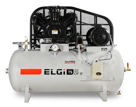 10 Hp Ts10 Of B Elgi Oil Free Reciprocating Air Compressor Air Tank