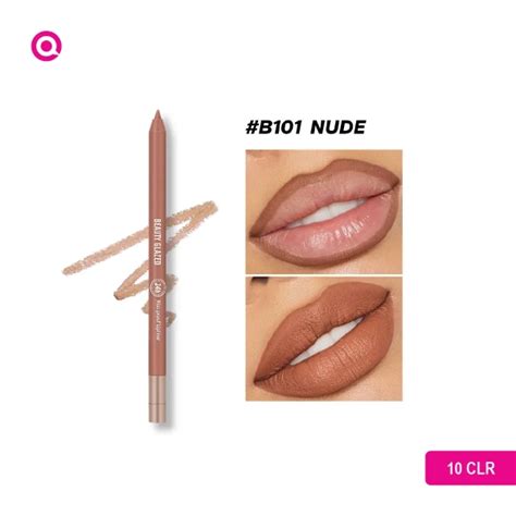 Beauty Glazed Waterproof Long Lasting Lip Liner NUDE 101 OSQOO