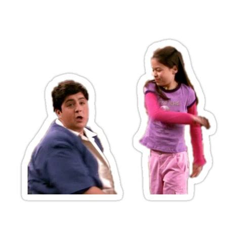 Megan Slapping Josh Sticker By Lorih96 In 2021 Meme Stickers Bubble