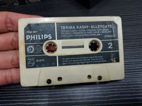 Kaset Alleycats 1979 Terima Kasih Hobbies And Toys Music And Media Cds