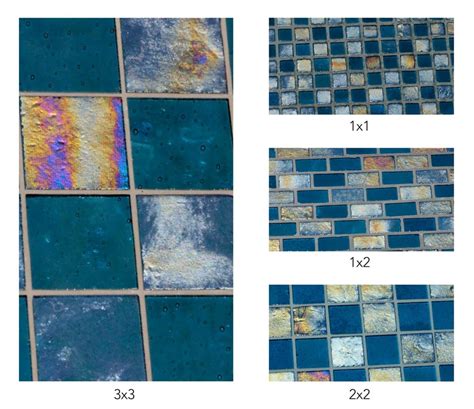 Swimming Pool Glass Tile Steel Blue Lightstreams