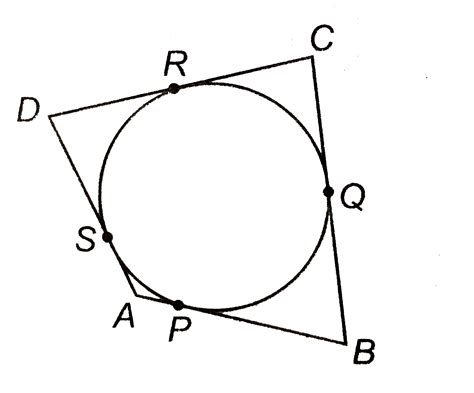 A Quadrilateral Abcd Is Drawn To Circumscribe A Circle As Shown Prove