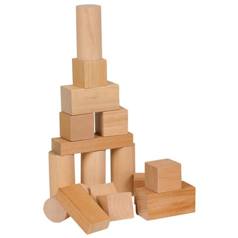 Small Wooden Blocks - Assorted Shapes