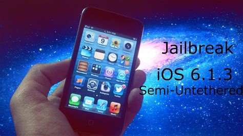 IOS 6 1 3 Jailbreak Semi Untethered Tutorial HD YouTube