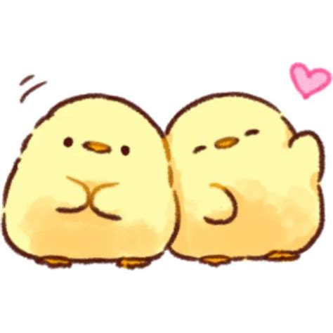 Soft And Cute Chicks Winter Telegram Stickers