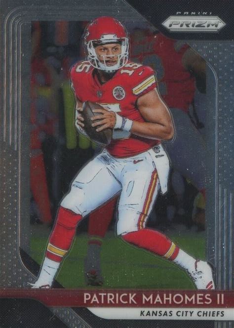 Patrick Mahomes II 2018 Prizm 102 Base Price Guide Sports Card Investor