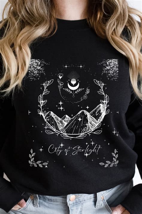 City of Starlight Unisex Sweatshirt, Acotar Shirt, Night Court, Ya