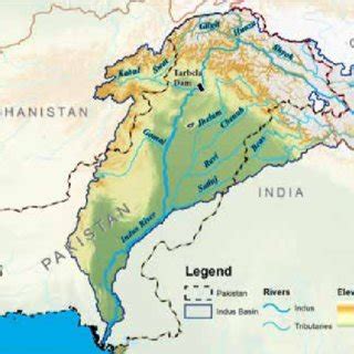 Map of the Indus Basin | Download Scientific Diagram