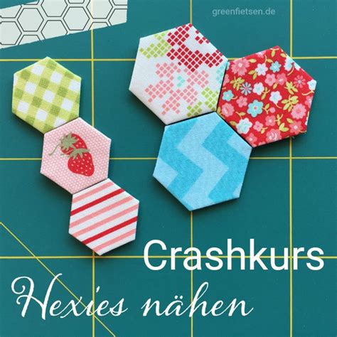 Tutorial Hexies Heften Mit Schablonen Zum Ausdrucken English Paper