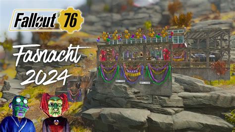 Fallout 76 Fasnacht 2024 Helvetia Camp Build Youtube