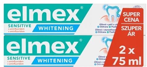 Elmex Professional Sensitive Whitening Teeth Toothpaste X Ml Sada