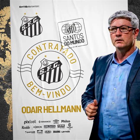 Santos anuncia Odair Hellmann como novo técnico para 2023 Social Marília