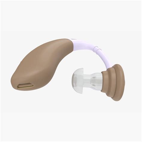 Personal Hearing Amplifier 3d Model Download Medical Equipment On