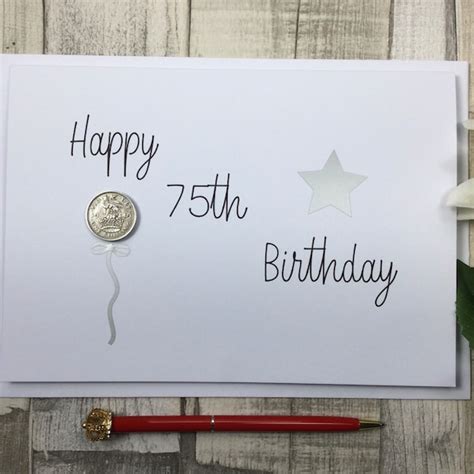 Funny 75th Birthday Cards - Etsy