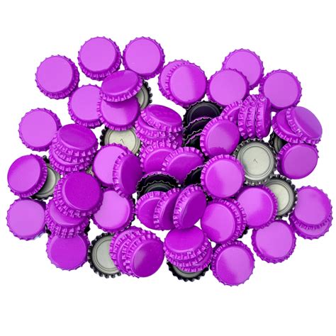 250 Crown Bottle Caps Purple Balliihoo